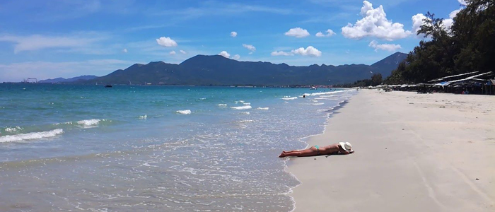 Doc Let beach in Nha Trang