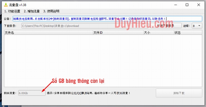 Download files from Baidu