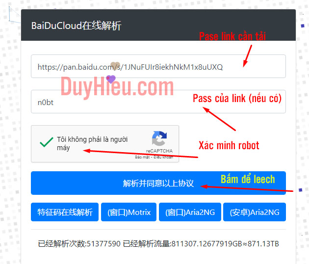 Download files from Baidu