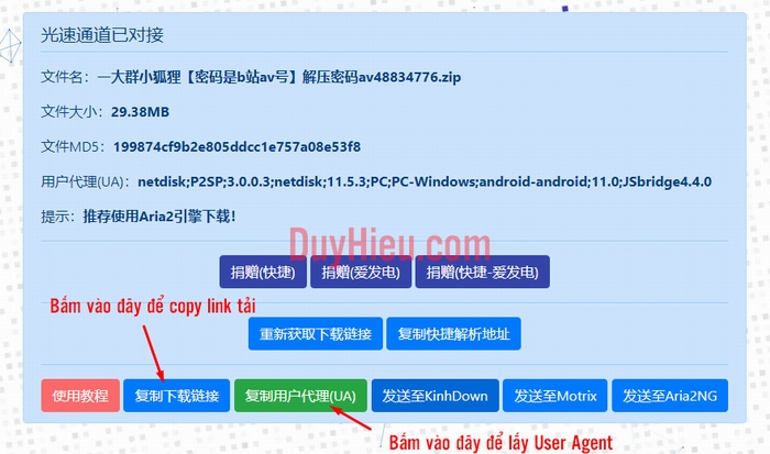 Download files from Baidu