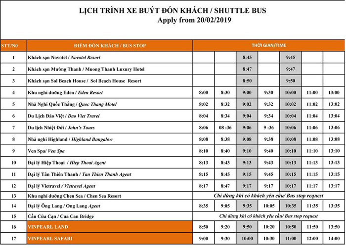 Public bus service in Phu Quoc